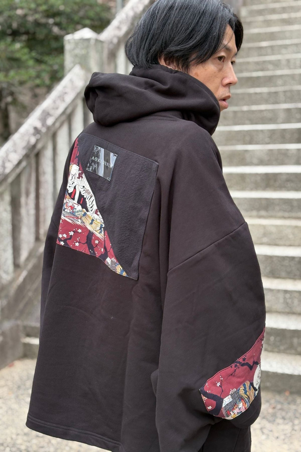KIMONO Hoodie Gasha Skull