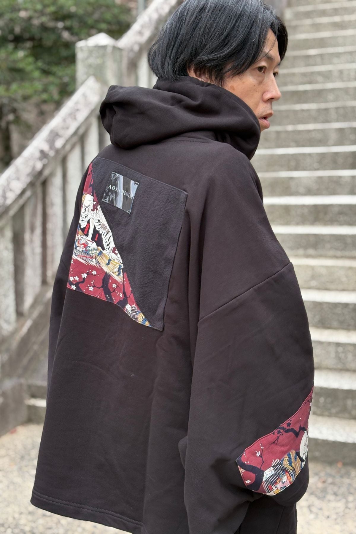 KIMONO Hoodie Gasha Skull