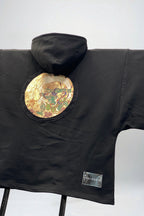 KIMONO 銀色連帽衫