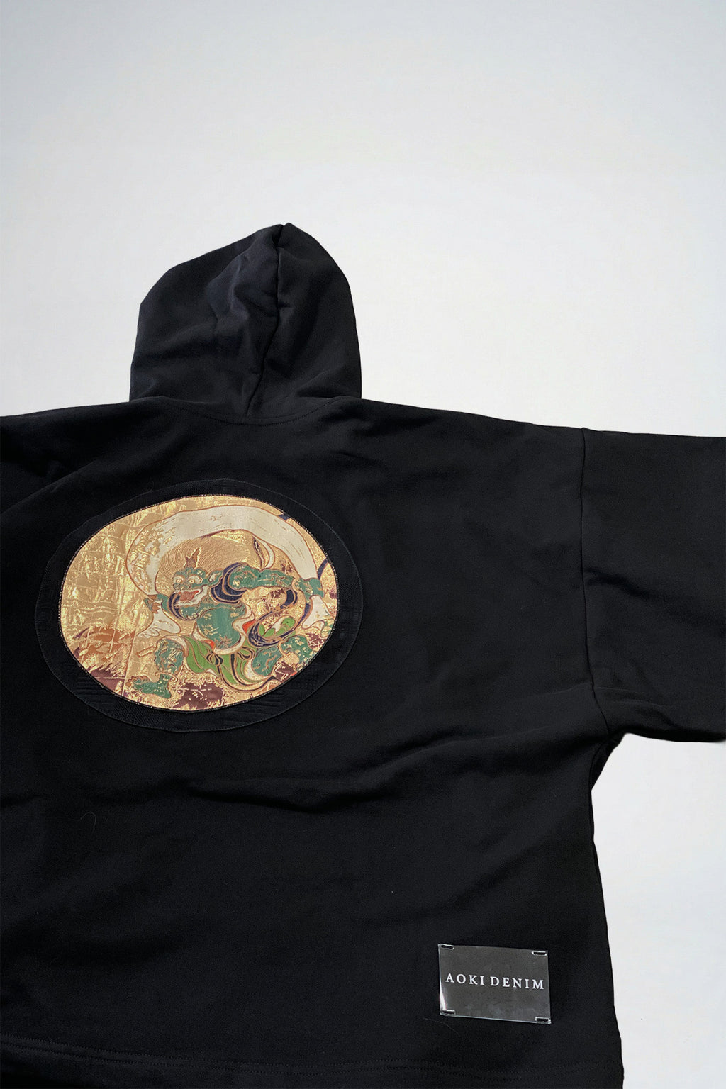 KIMONO 銀色連帽衫