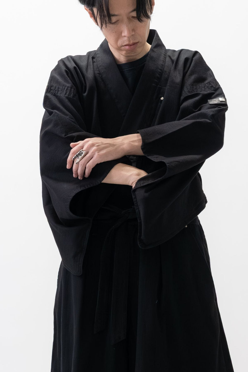 BLACK DENIM SAMUE Jacket – Okayama Denim × Arizona Leather