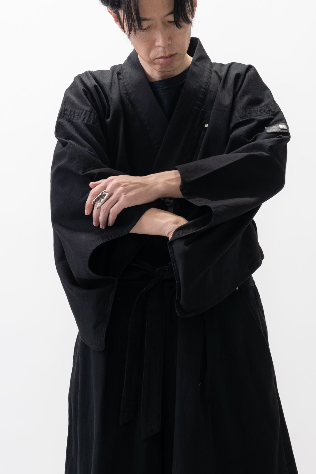 BLACK DENIM SAMUE Jacket – Okayama Denim × Arizona Leather