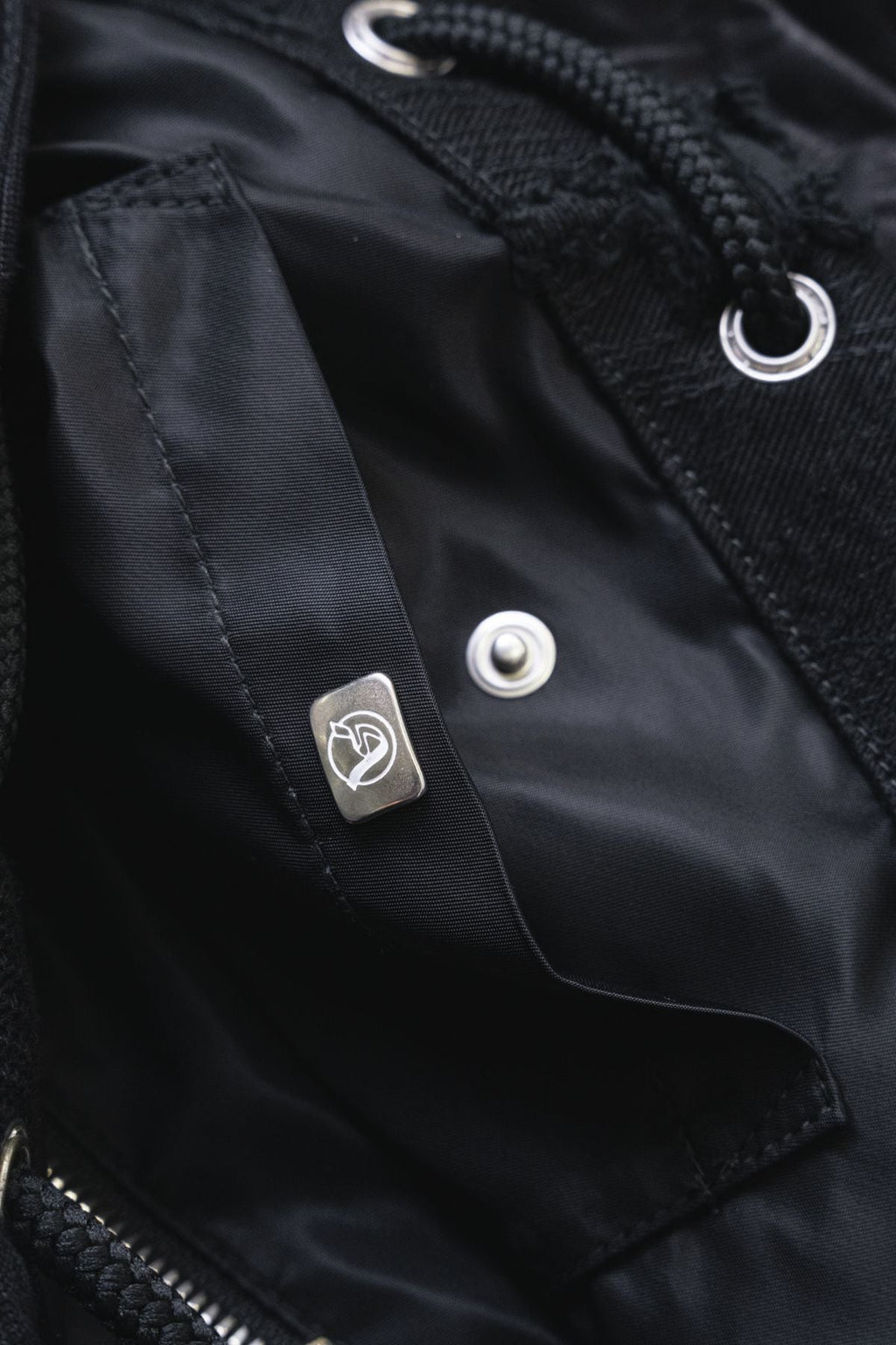 KINCHAKU Denim Bag - MIMI (Embroidered Denim)