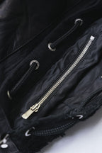 KINCHAKU Denim Bag - MIMI (Embroidered Denim)