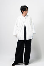 KIMONO Denim Shirt – White