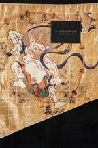 AOKI DENIM × KIMO NO T® – KIMONOT® Nishijin Textile “Raijin”