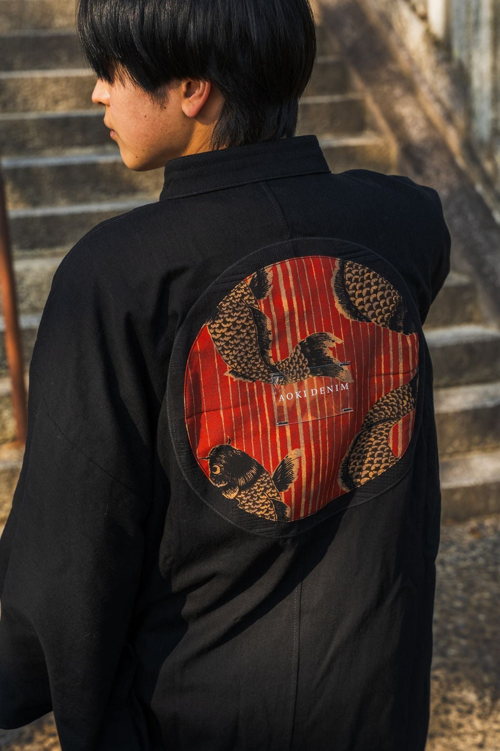 Kimono Denim Shirt - Okayama Denim × Nishikigoi