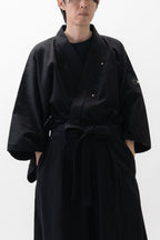 BLACK DENIM SAMUE Jacket – Okayama Denim × Arizona Leather