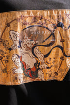 KIMONO 銀色連帽衫