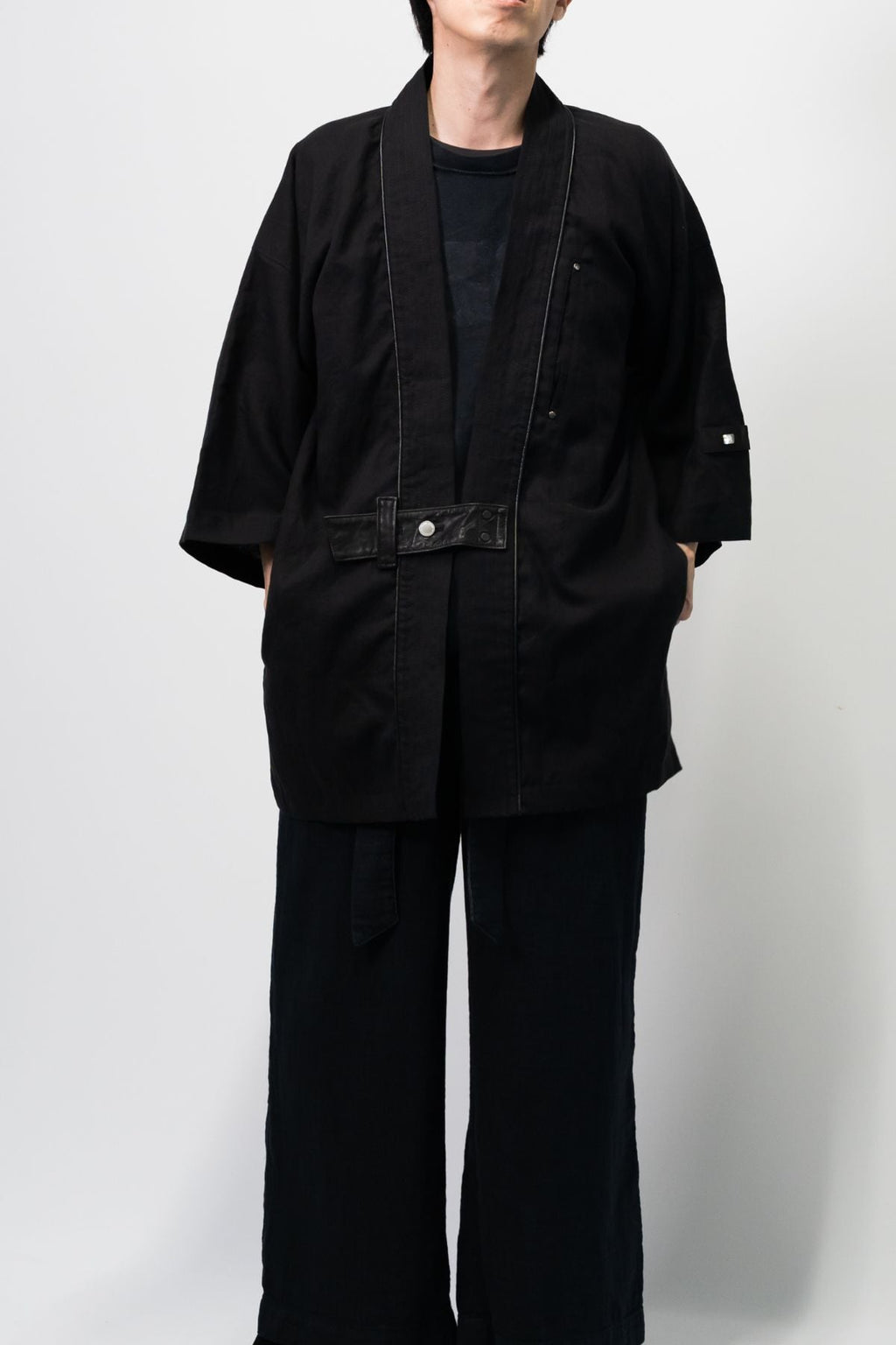 BLACK HAPPI - French Linen