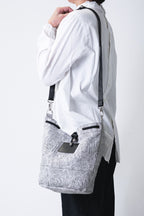 KINCHAKU Denim Bag - Python Jacquard