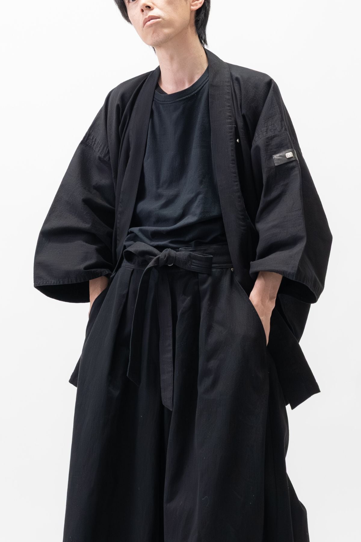 BLACK DENIM SAMUE Jacket – Okayama Denim × Arizona Leather