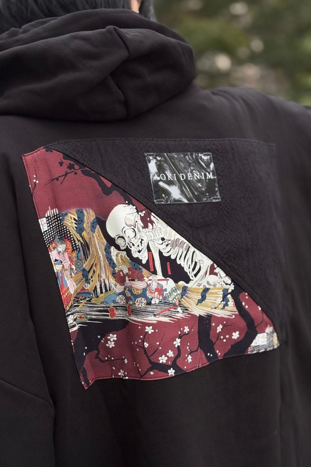 KIMONO Hoodie Gasha Skull