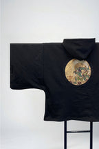 KIMONO 銀色連帽衫