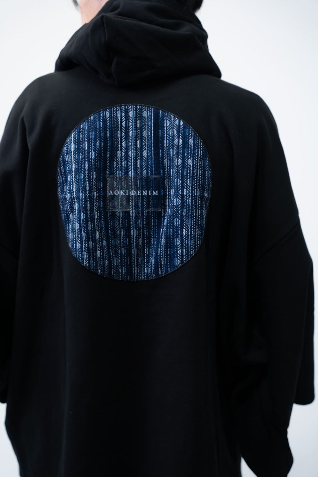 KIMONO Hoodie - Indigo Sashiko