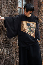 AOKI DENIM × KIMO NO T® Collaboration – Nishijin Textile “Fūjin”