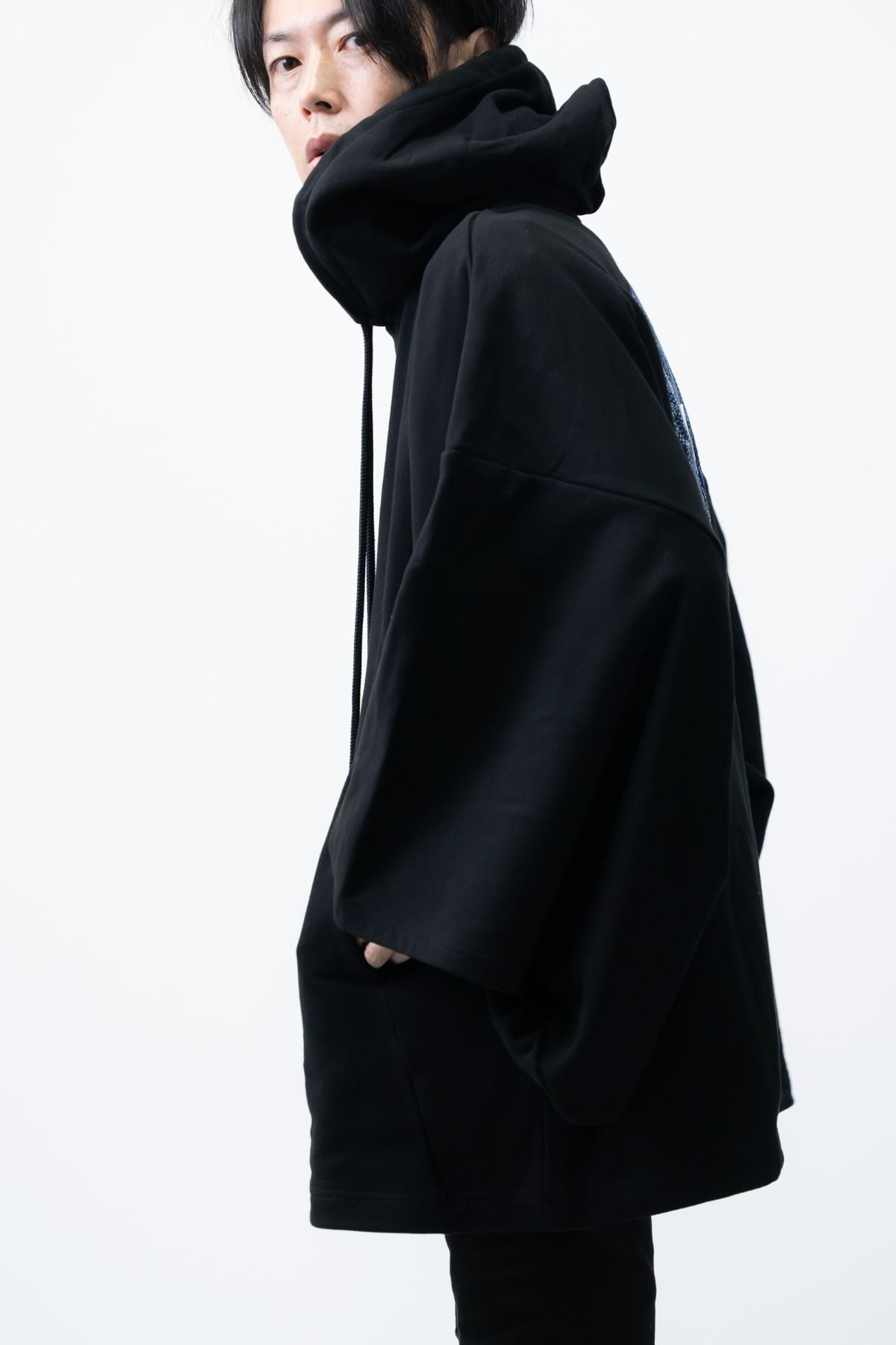 KIMONO Hoodie - Indigo Sashiko