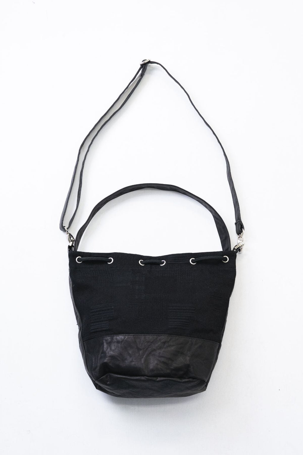 KINCHAKU Denim Bag - MIMI (Embroidered Denim)