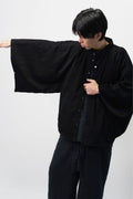 KIMONO Denim Shirt – Black