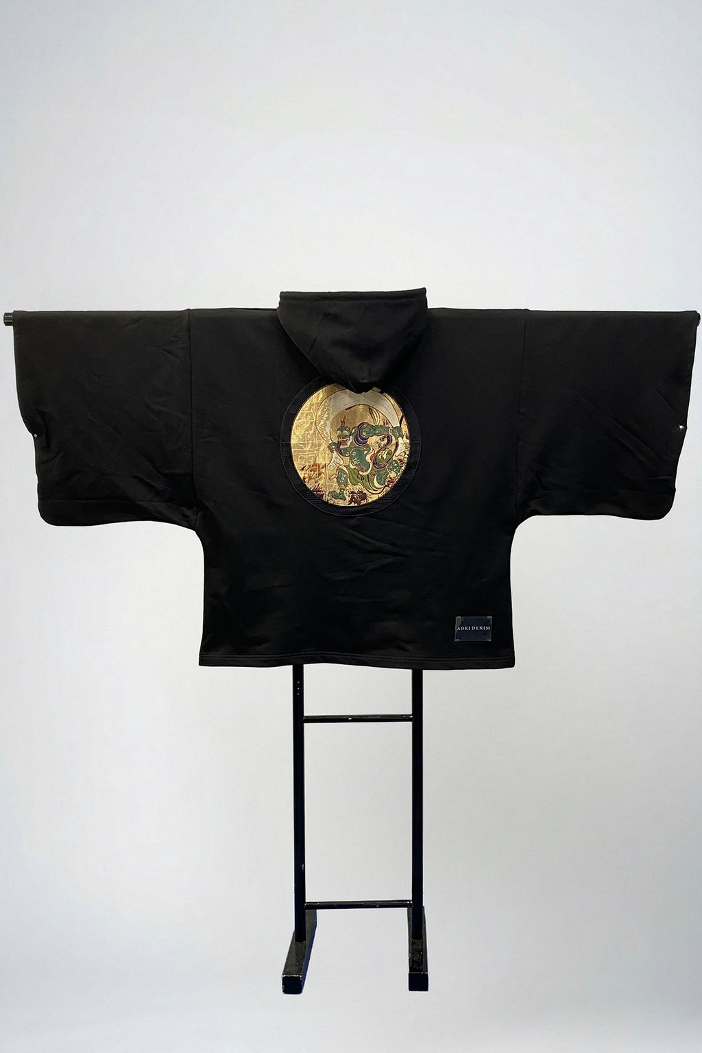 KIMONO 銀色連帽衫