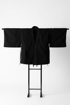 BLACK DENIM SAMUE Jacket – Okayama Denim × Arizona Leather