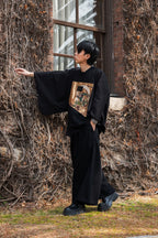 AOKI DENIM × KIMO NO T® Collaboration – Nishijin Textile “Fūjin”