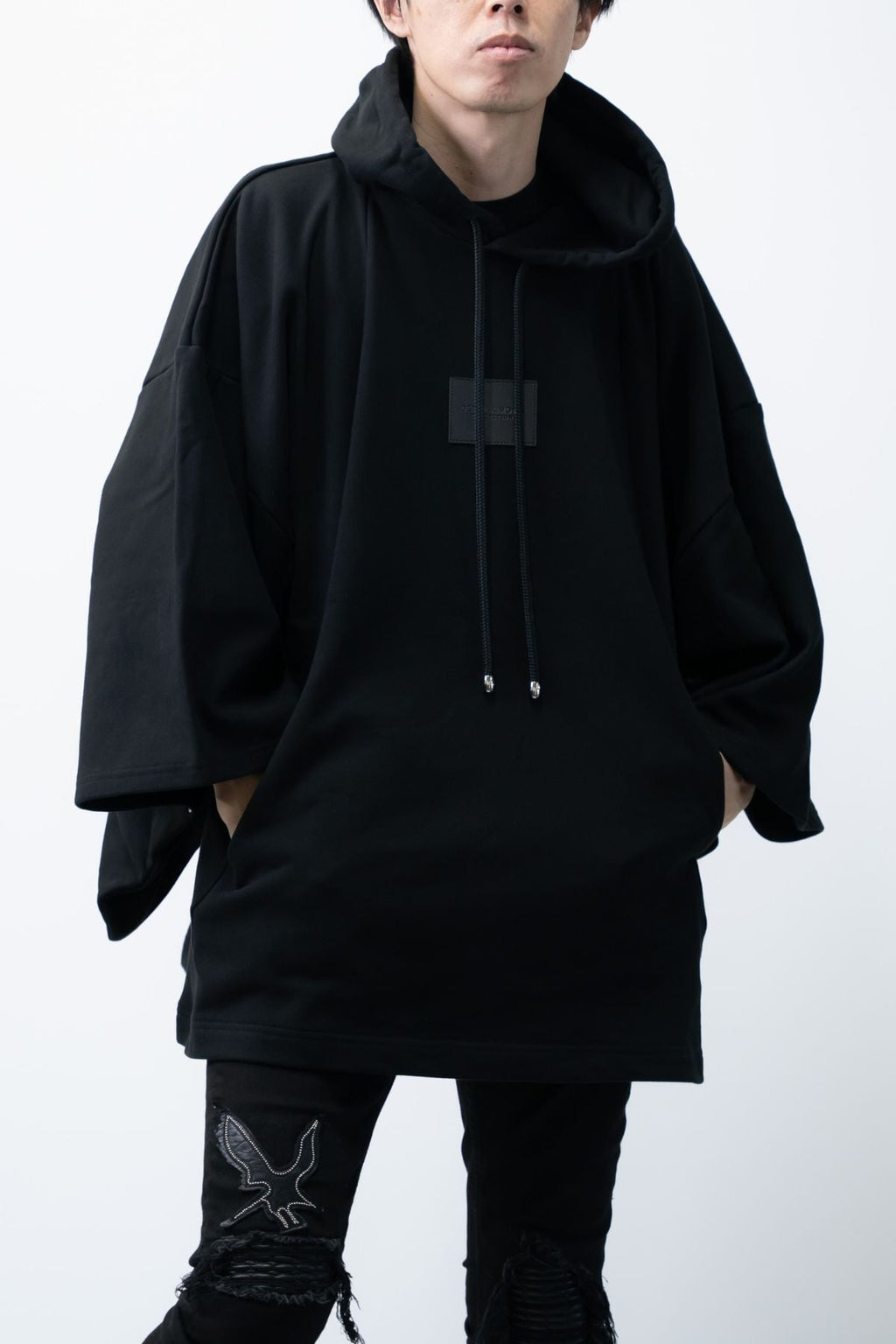 KIMONO Hoodie - Indigo Sashiko