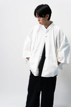 KIMONO Denim Shirt – White