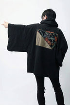 KIMONO Hoodie - Gold Denim