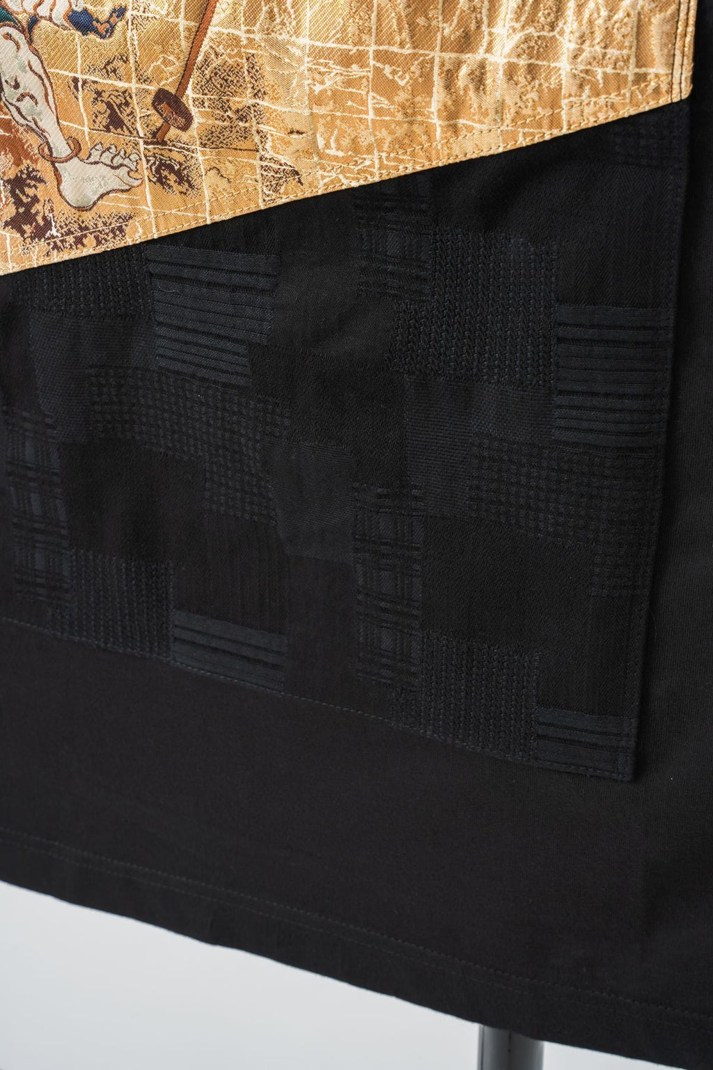AOKI DENIM × KIMO NO T® – KIMONOT® Nishijin Textile “Raijin”