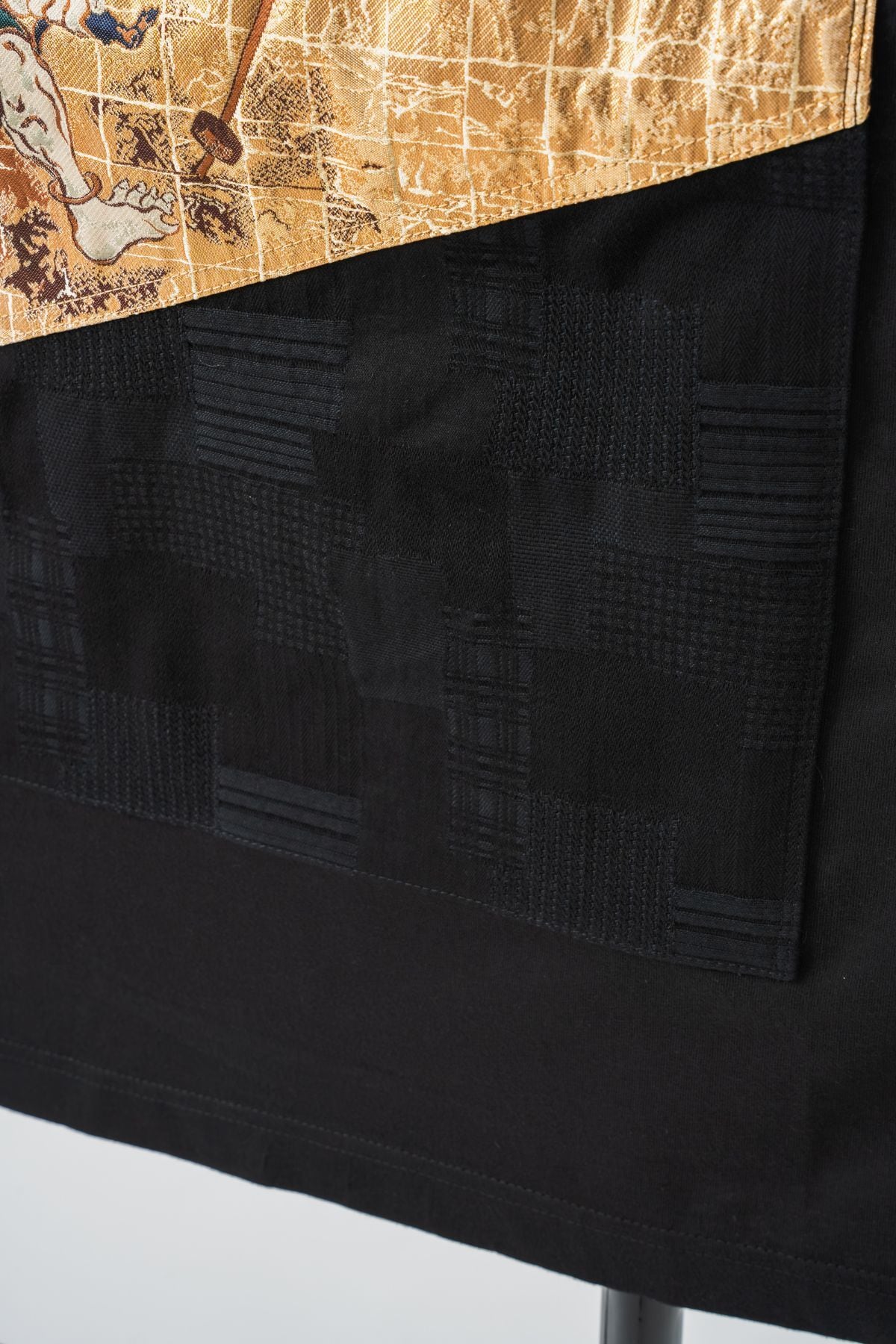 AOKI DENIM × KIMO NO T® – KIMONOT® Nishijin Textile “Raijin”