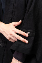 BLACK HAPPI - French Linen