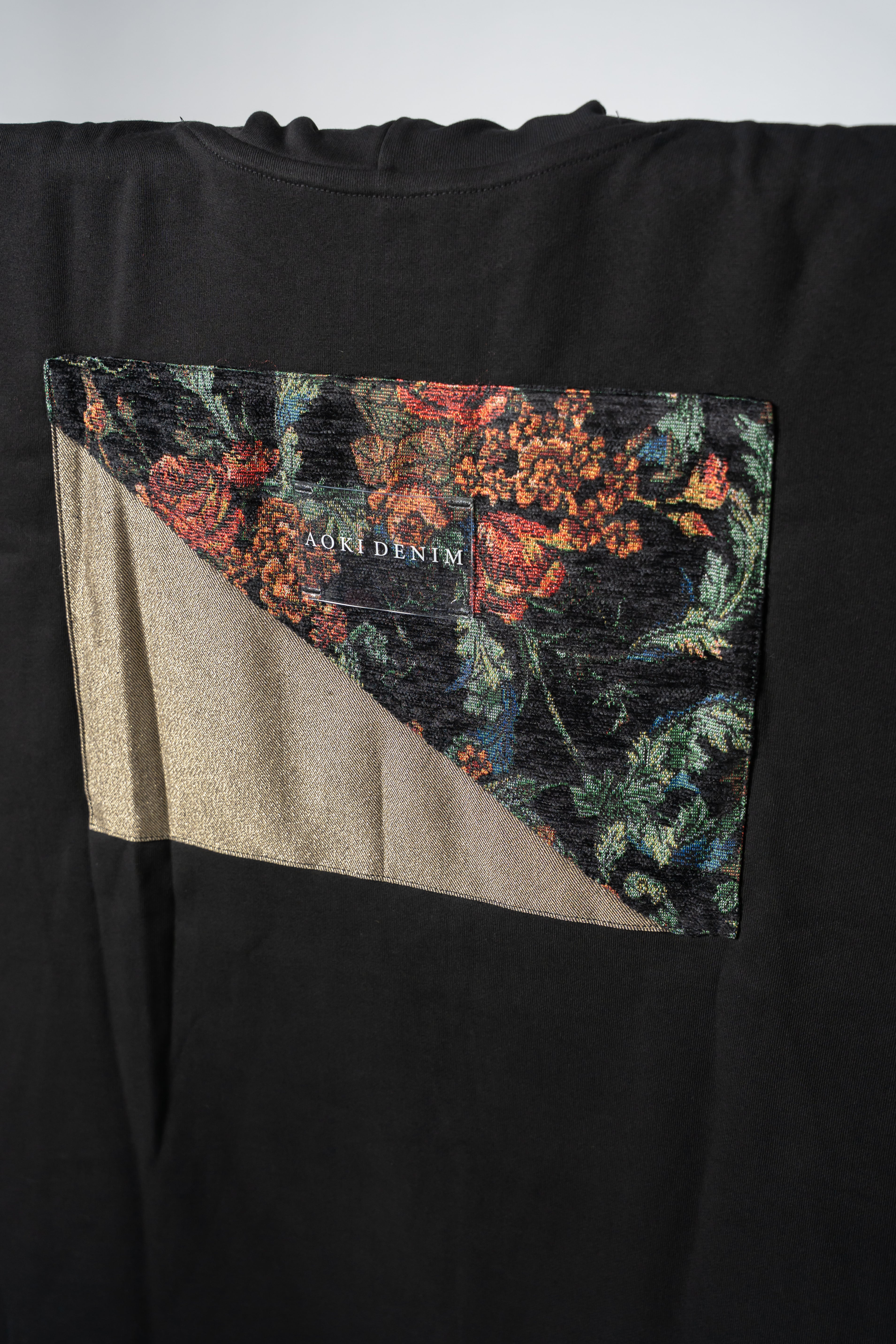 KIMONO Hoodie - Gold Denim