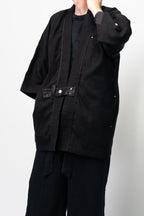 BLACK HAPPI - French Linen