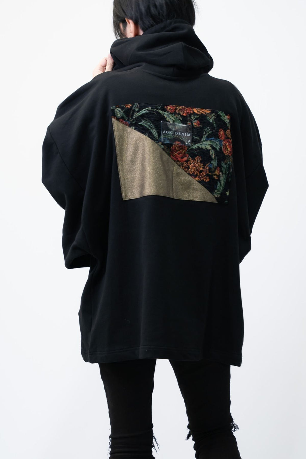 KIMONO Hoodie - Gold Denim
