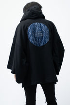 KIMONO Hoodie - Indigo Sashiko