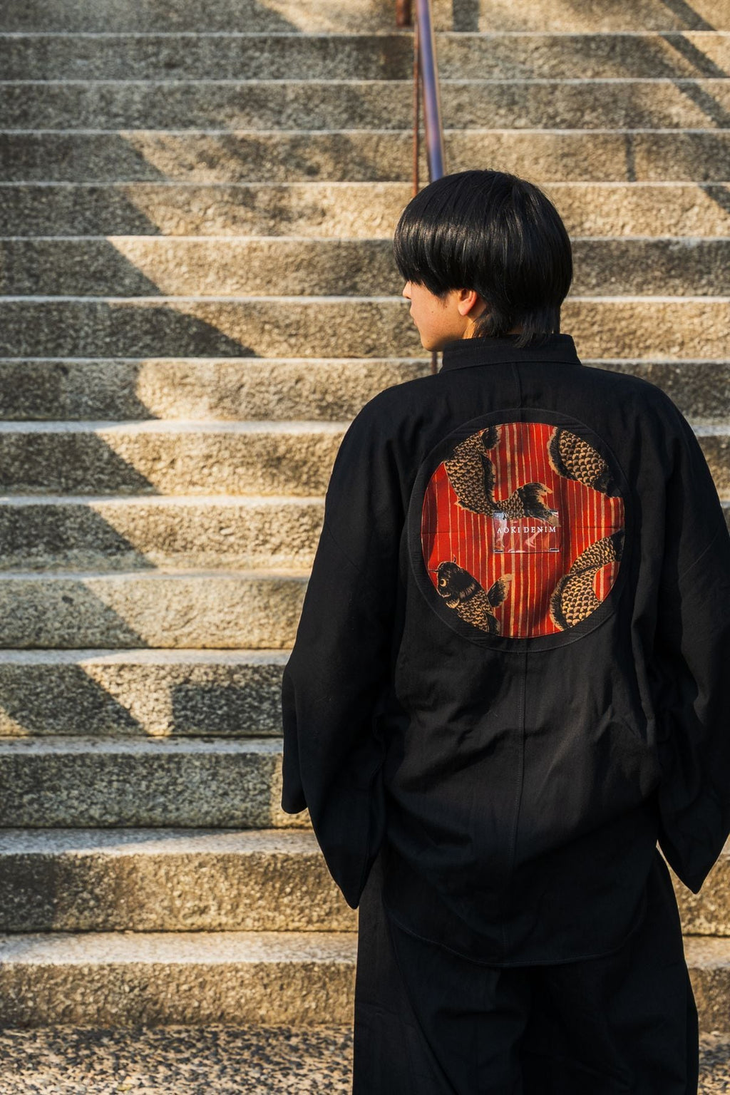 Kimono Denim Shirt - Okayama Denim × Nishikigoi