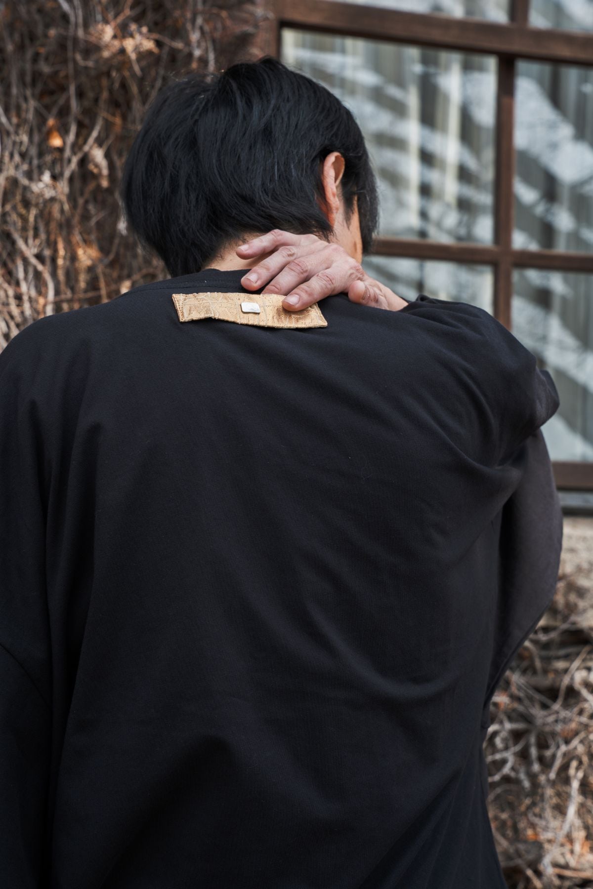 AOKI DENIM × KIMO NO T® Collaboration – Nishijin Textile “Fūjin”