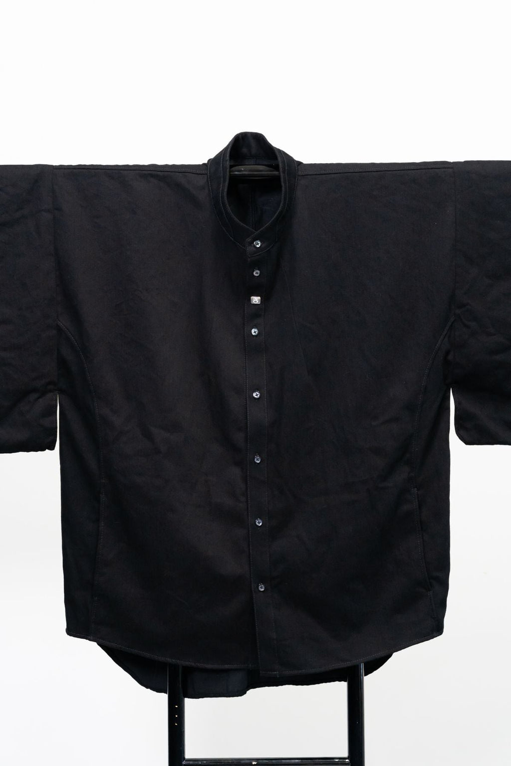 KIMONO Denim Shirt – Black