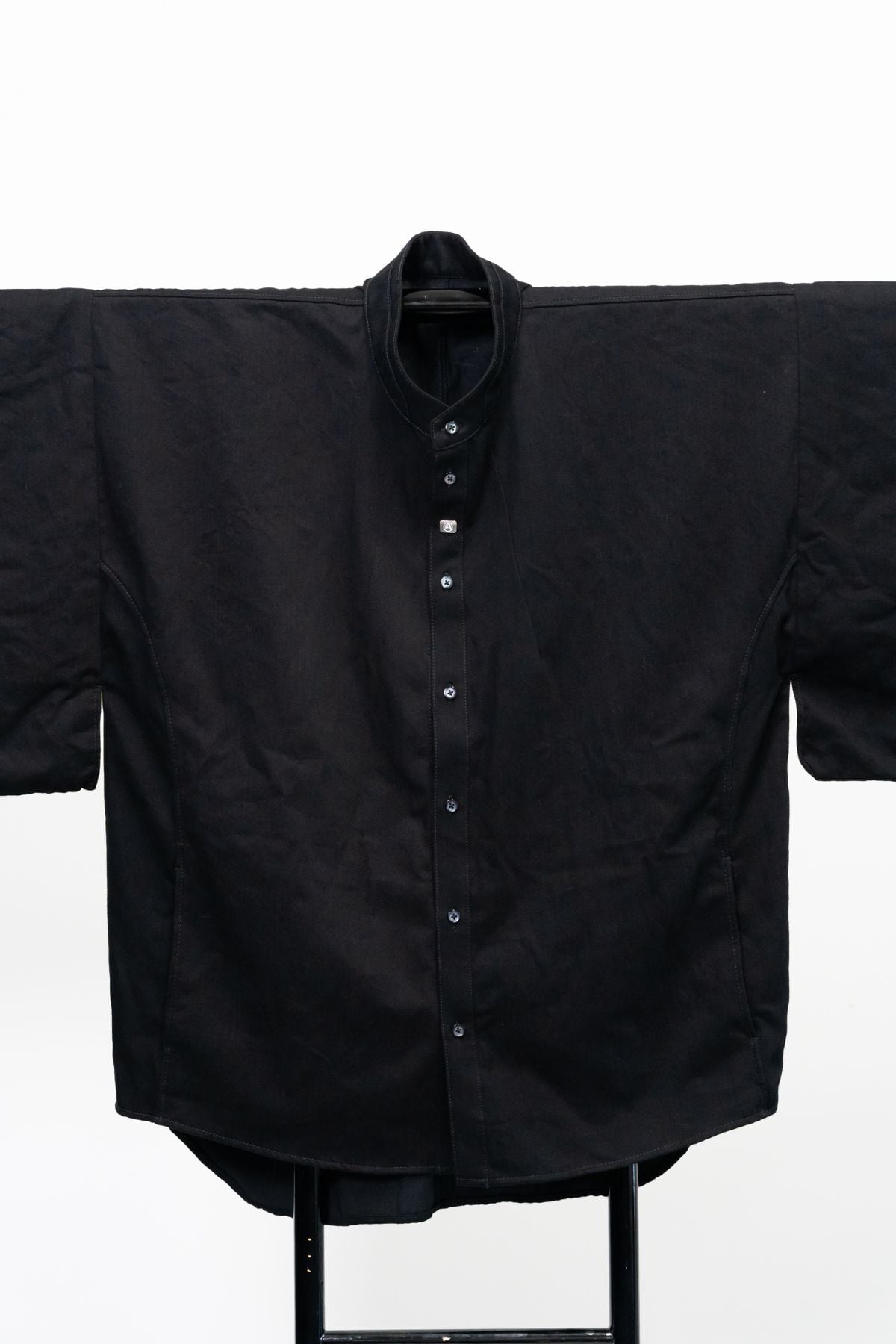 KIMONO Denim Shirt – Black